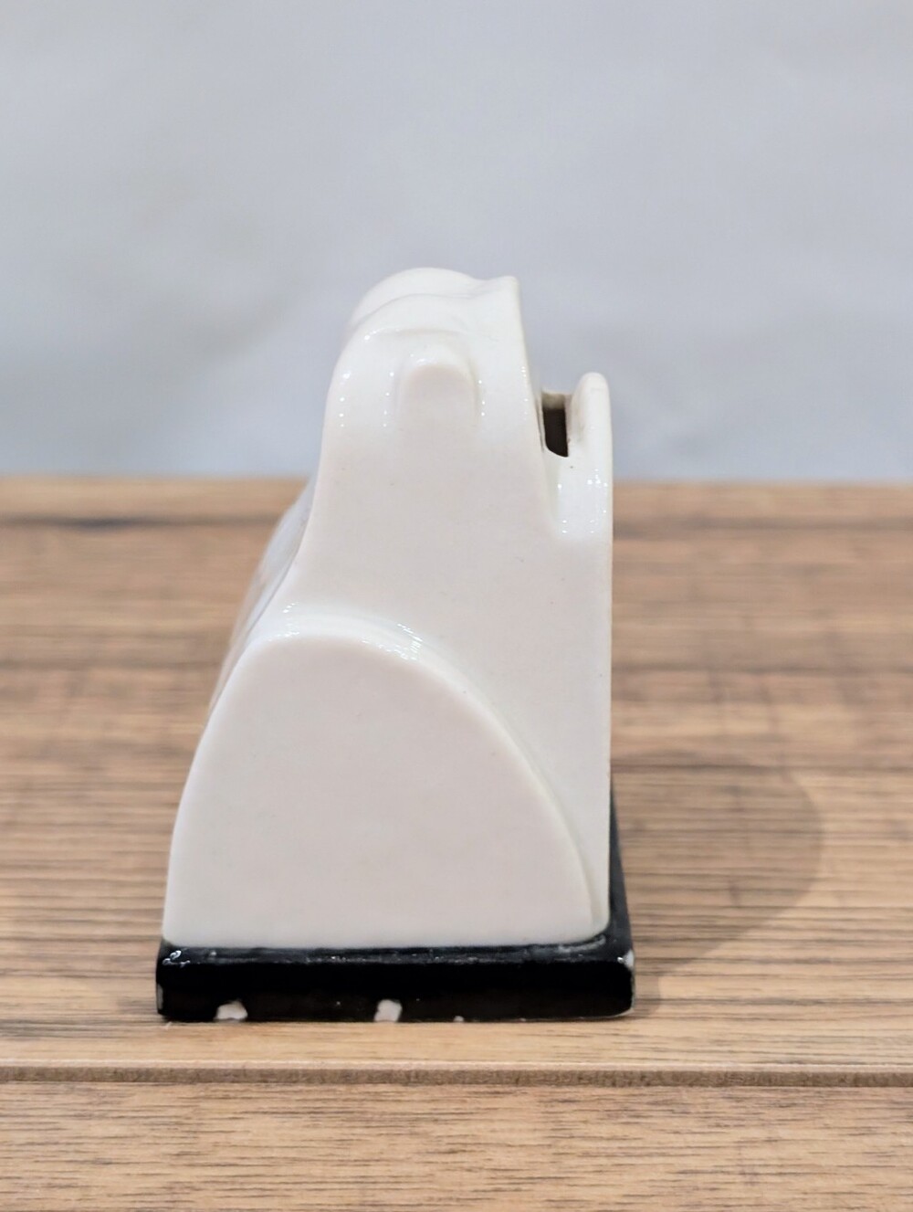 1940s Listerine Shaving Cream Used Razor Blades Holder, Frog Shaped, Ceramic - Picture 4 of 8